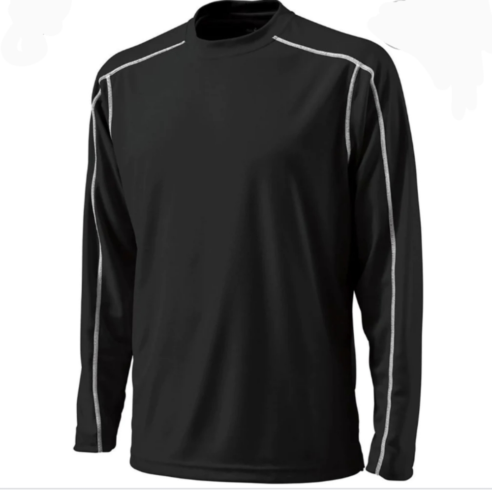 Charles River Men's black sport shirt Large